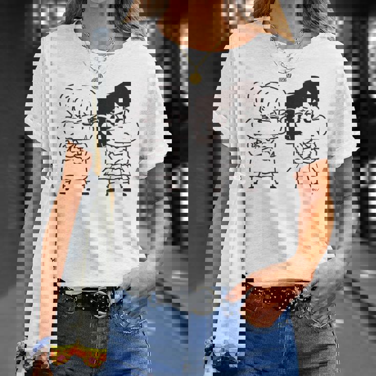 【まんが】クレヨンしんちゃん ネネちゃんとあいちゃん Tシャツ 彼女への贈り物