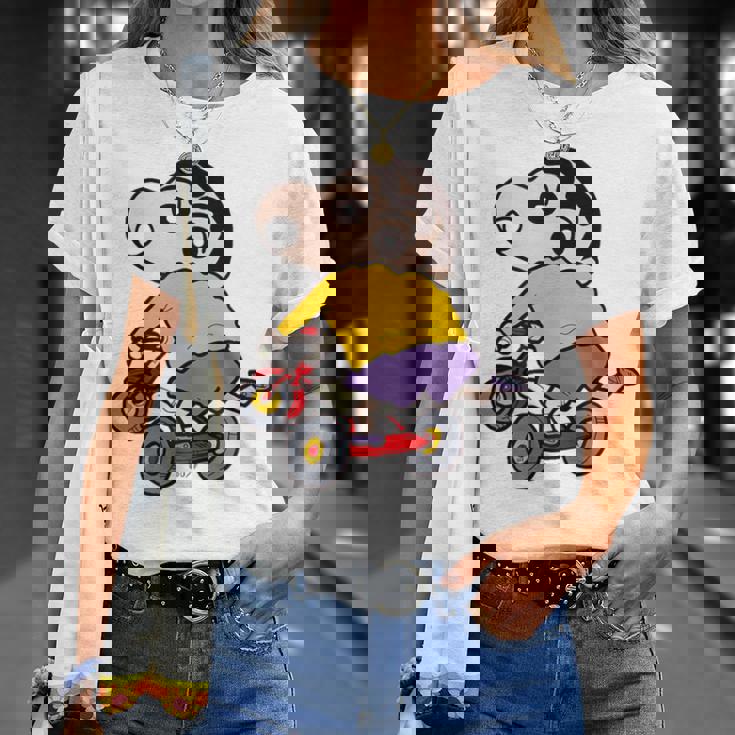 【まんが】クレヨンしんちゃん 三輪車しんちゃん Tシャツ 彼女への贈り物