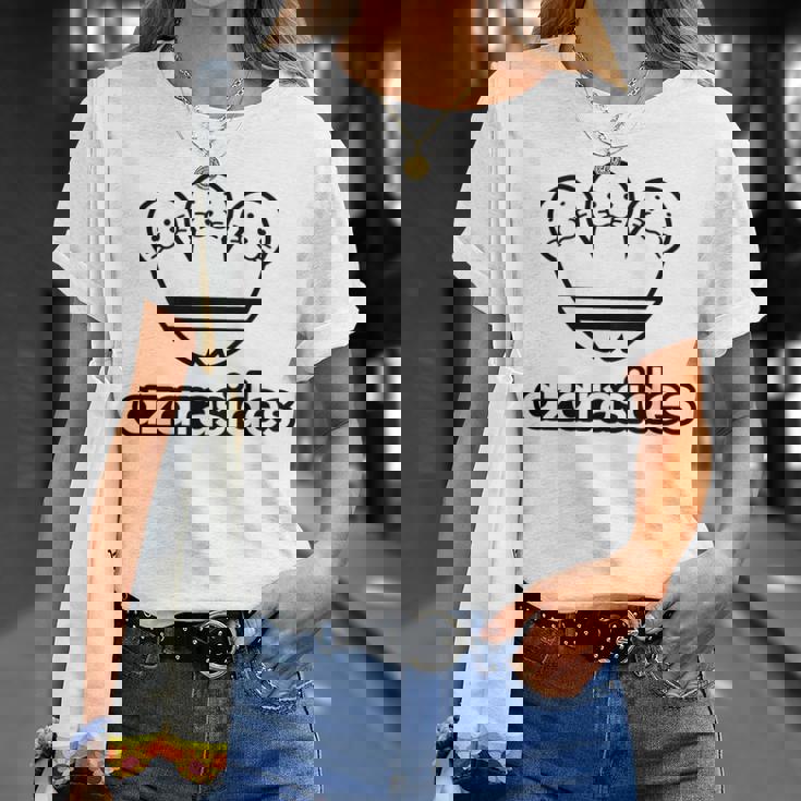 【バックプリント・背中側】アザラシデス Azarasides ゴマちゃん ブランド パロディ 面白 かわいい Tシャツ 彼女への贈り物