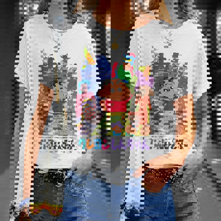 【映画】クレヨンしんちゃん アクション仮面vsハイグレ魔王 ポスター Tシャツ 彼女への贈り物