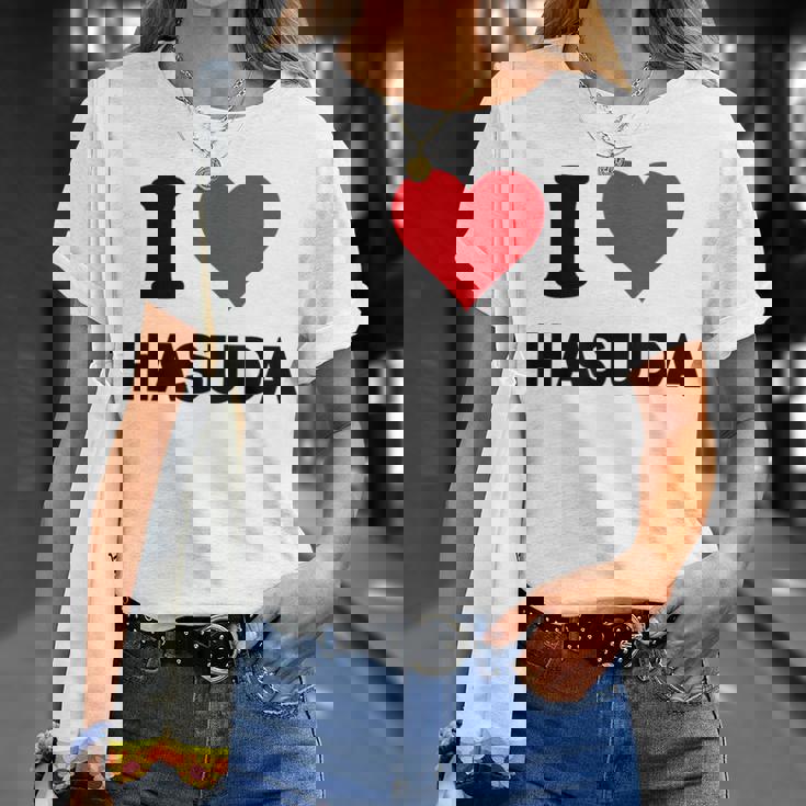 アイハート 蓮田ジャパンラブ 日本土産 Tシャツ 彼女への贈り物