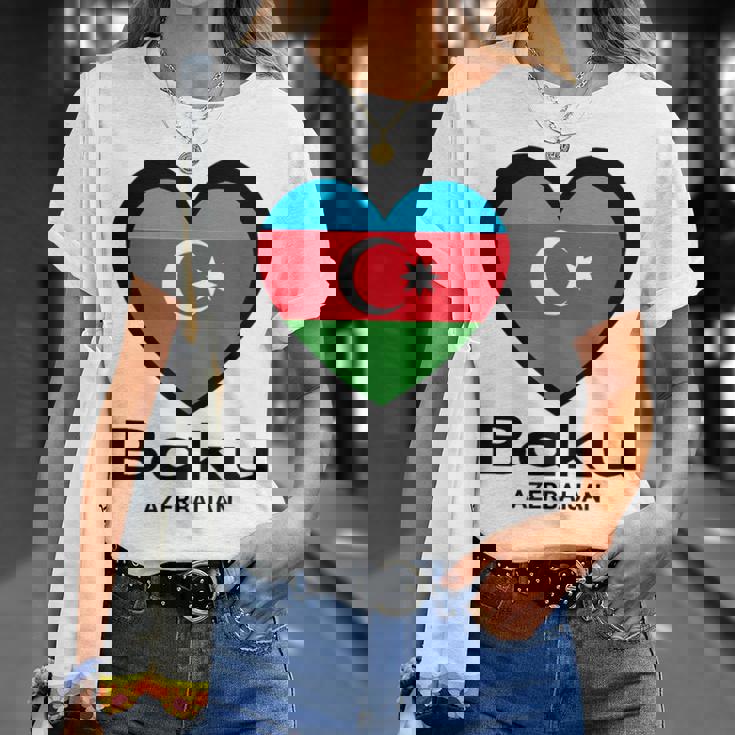 アゼルバイジャン バクー Tシャツ 彼女への贈り物