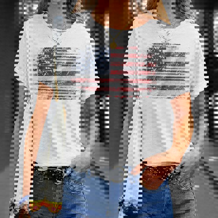 アメリカ国旗 アメリカ 星条旗 Usa Flagtars Andtripes Tシャツ 彼女への贈り物