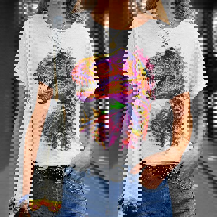 アロサウルス 恐竜モチーフ イラスト アロサウルス Tシャツ 彼女への贈り物