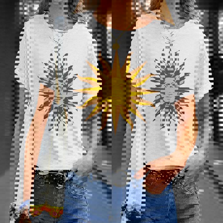 ウルグアイ ヘリテージ ヴィンテージ ウルグアイ人 5月の息子 Tシャツ 彼女への贈り物