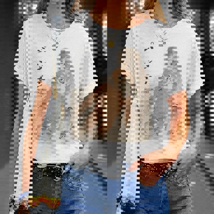 オランウータンのぬいぐるみ。 Tシャツ 彼女への贈り物