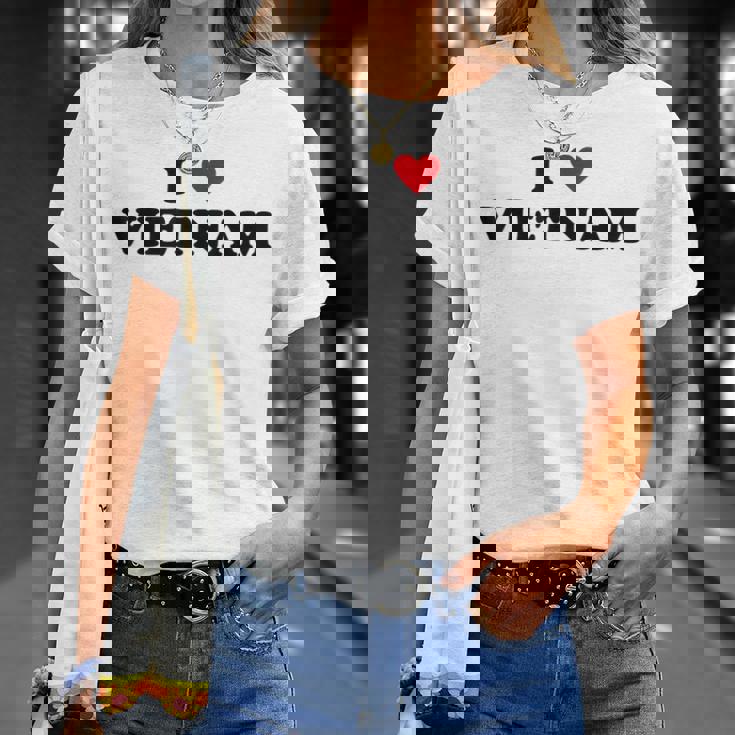 カントリーハートプライド-ファニーアイラブベトナム Tシャツ 彼女への贈り物