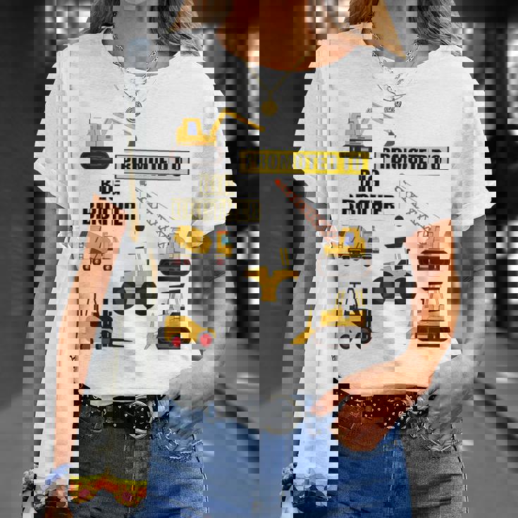 キッズ Big Brother ブルドーザーフォークリフトショベルに昇進。 Tシャツ 彼女への贈り物