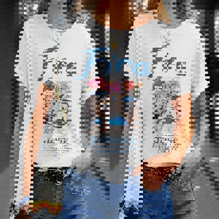 ギリシャ フィラ Thera ヴィンテージ ギリシャ Tシャツ 彼女への贈り物
