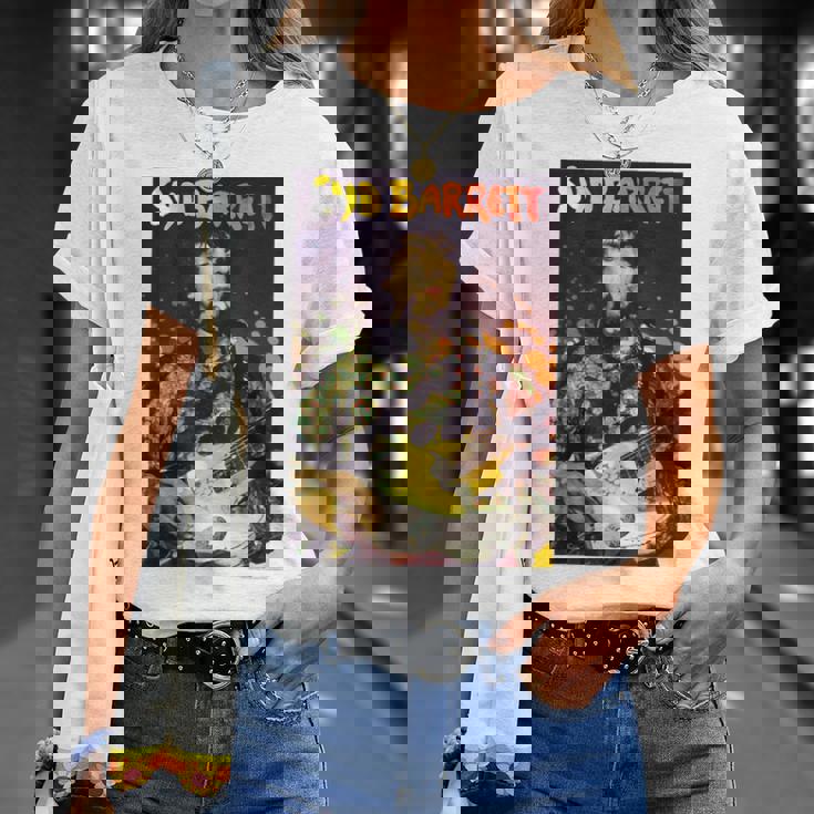 シド・バレットライブ写真 Tシャツ 彼女への贈り物