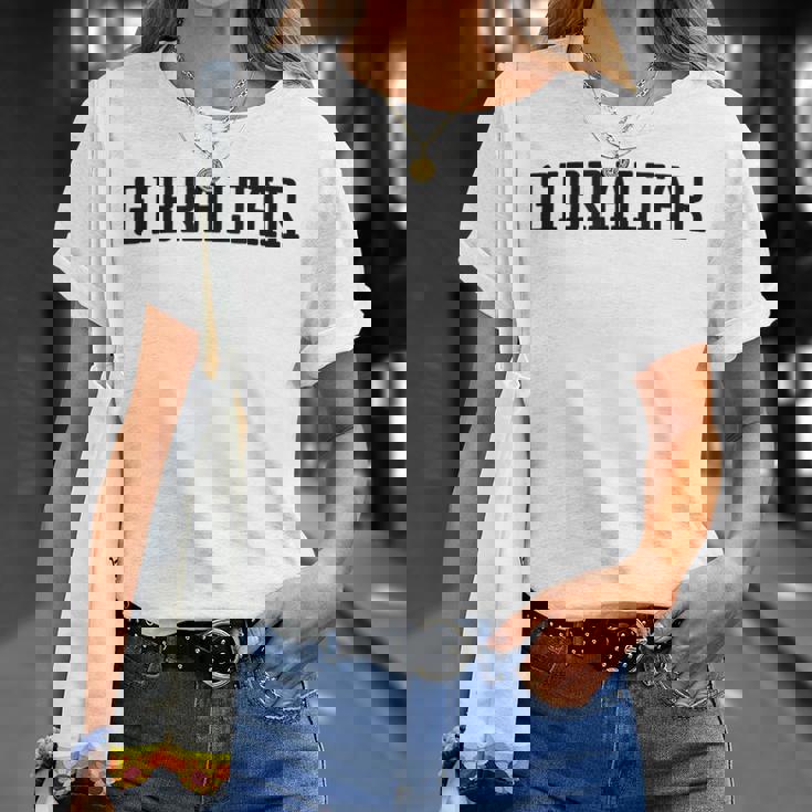 ジブラルタル Tシャツ 彼女への贈り物