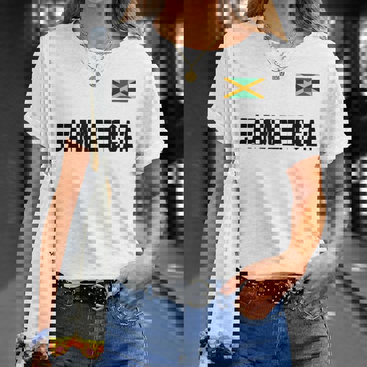 ジャマイカ カリブ海に浮かぶ小さな島国 Tシャツ 彼女への贈り物