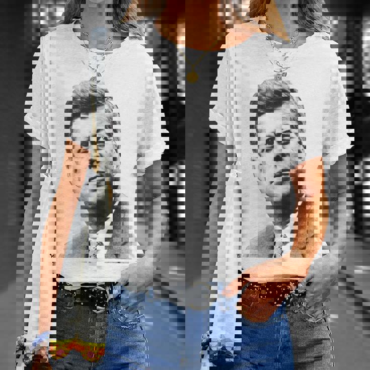 ジョン・F・ケネディ大統領 Tシャツ 彼女への贈り物