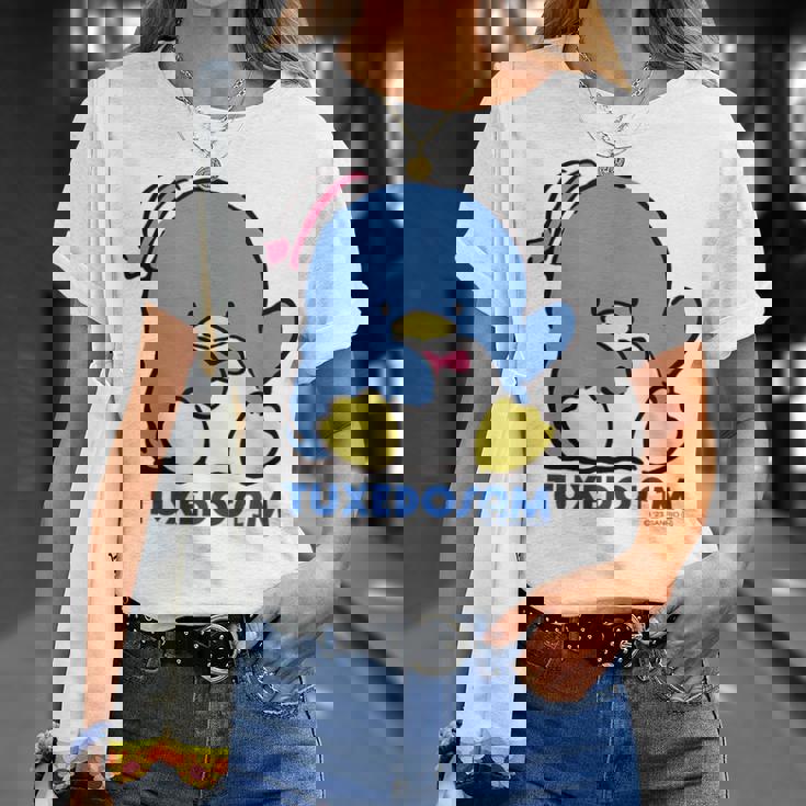 タキシードサム おすわり ライトカラー Tシャツ 彼女への贈り物