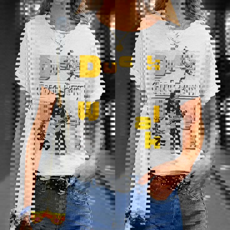 チャックベリー_003_Back Printed Tシャツ 彼女への贈り物