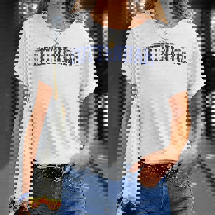 トッテナム N ロンドン スローバックデザイン ヴィンテージで着用されたクラシック Tシャツ 彼女への贈り物