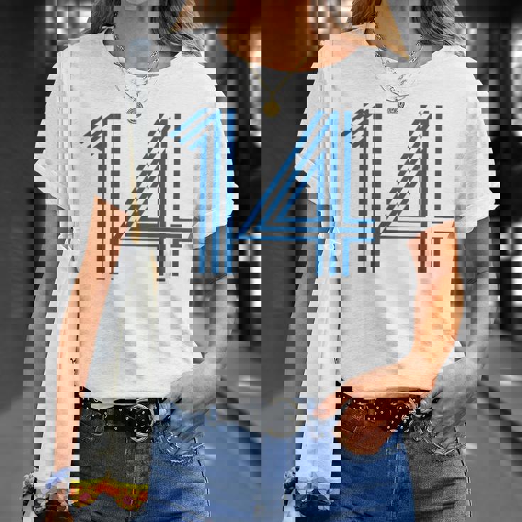 ナンバー14 シャツ レトロユニフォーム ヨーロッパスタイル バックプリントジャージ Tシャツ 彼女への贈り物