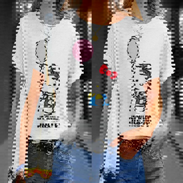 ハローキティ バルーン Tシャツ 彼女への贈り物