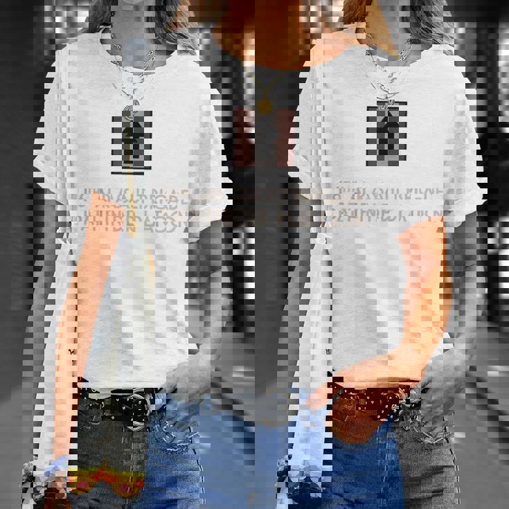 パスファインダー小隊、イギリス陸軍空挺tシャツ落ち着いた Tシャツ 彼女への贈り物