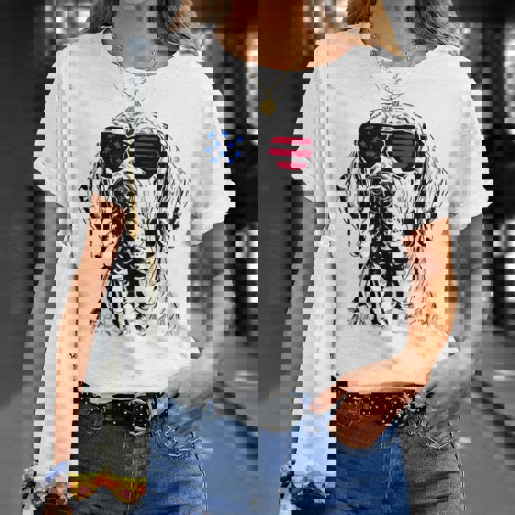 フィラ ブラジレイロ 犬 7月4日 アメリカ国旗 Tシャツ 彼女への贈り物