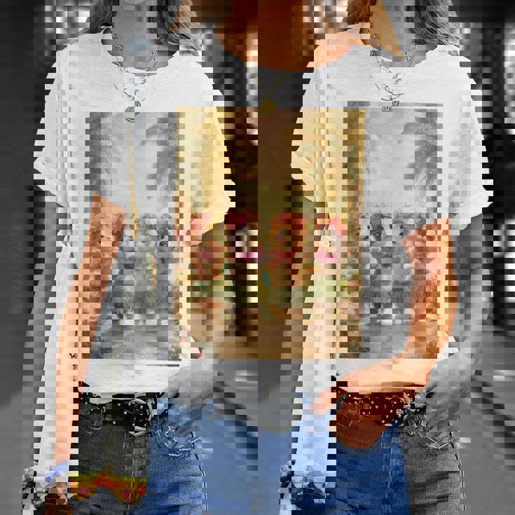 フラダンスキャット Tシャツ 彼女への贈り物