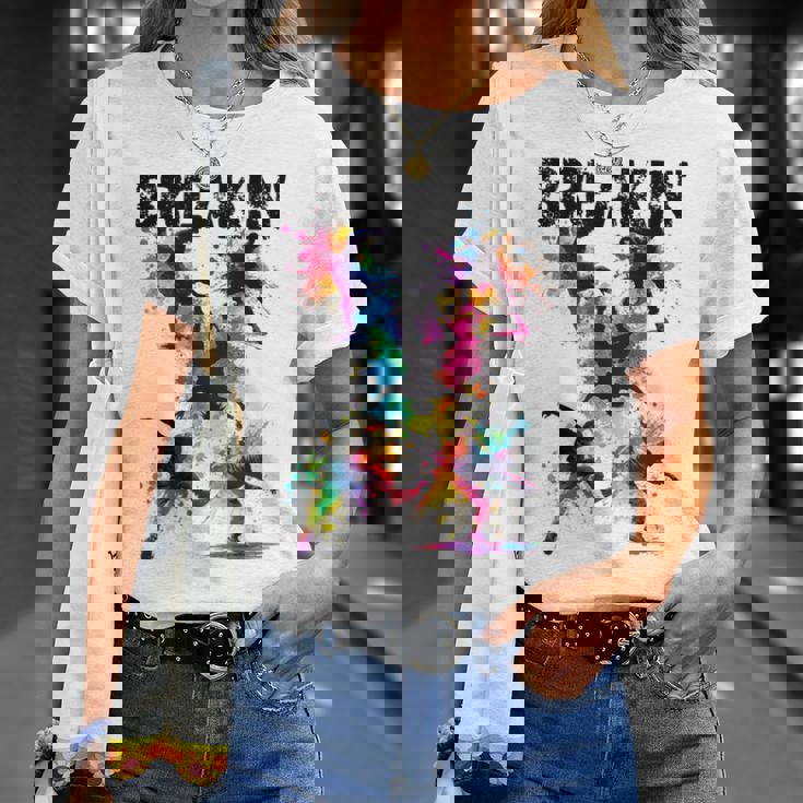 ブレイキン 面白いtシャツ ブレイクダンス おもしろtシャツ ダンス メンズ 文字入り おもしろ おもしろい Tシャツ 彼女への贈り物