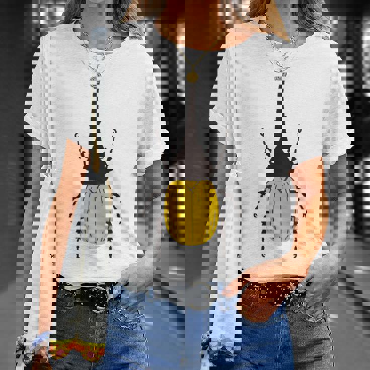 ヘラクレスオオカブト _昆虫_カブトムシ 長袖tシャツ Tシャツ 彼女への贈り物