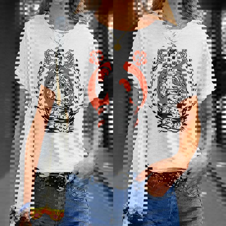 ボクサー アメリカン トラディショナル タトゥー オールドスクール ボクシング フラッシュ Tシャツ 彼女への贈り物