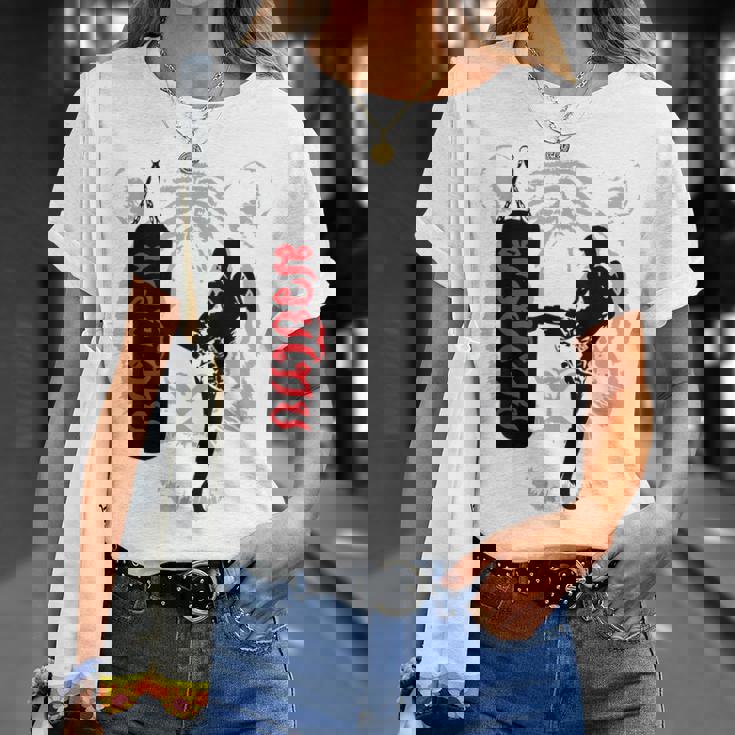 ムエタイ 格闘技 タイ ボクシング コーチ 恋人へのギフト Tシャツ 彼女への贈り物