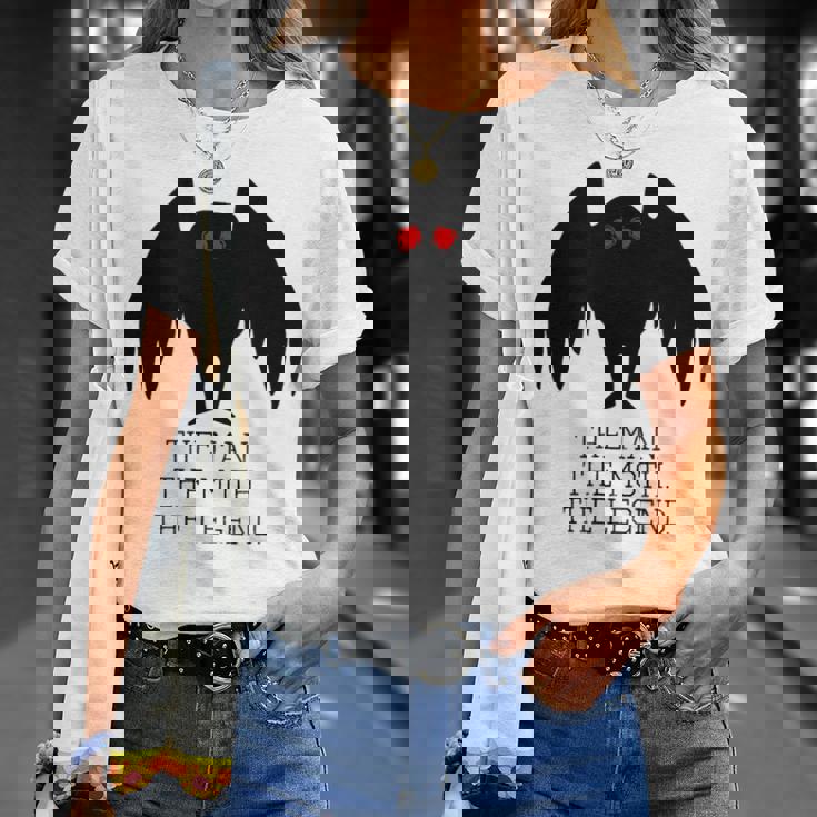 モスマン男女兼用クールクリプティッドモンスターウィアード Tシャツ 彼女への贈り物