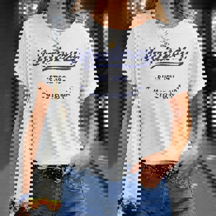 モントレー カリフォルニア クール 旅行 お土産 ヴィンテージ モントレー Tシャツ 彼女への贈り物