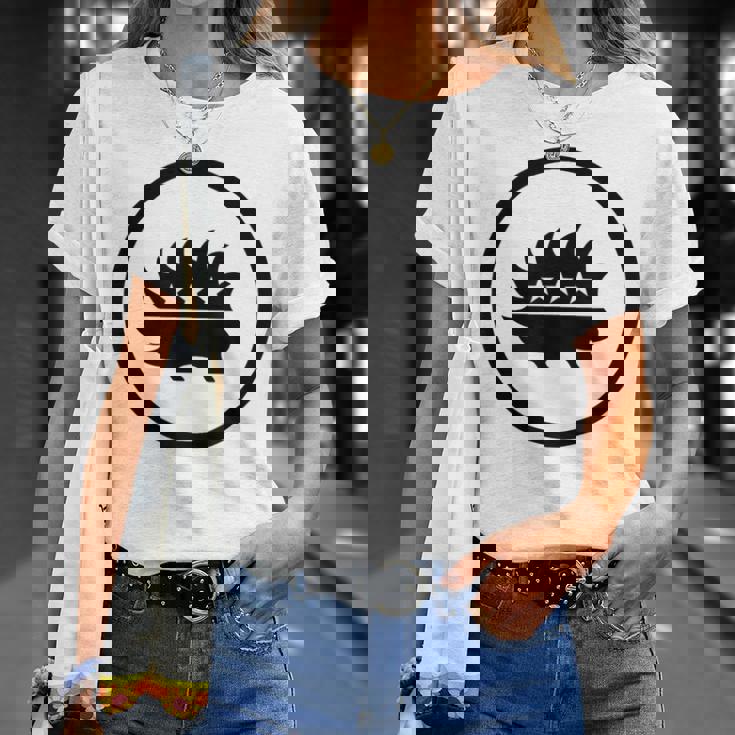 リバタリアンポーパイン リバタリアンパーティー ブラック Tシャツ 彼女への贈り物