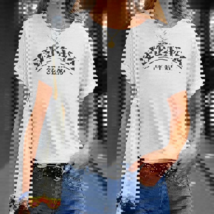 レイキャビク アイスランド レイキャビク アイスランド Tシャツ 彼女への贈り物