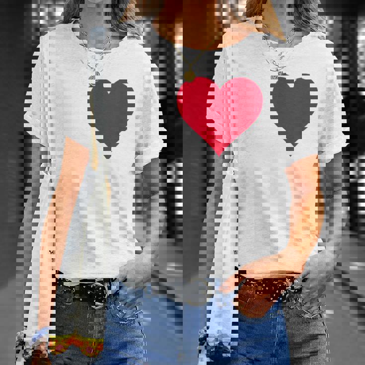 レッドハート I Loveasuke Tシャツ 彼女への贈り物