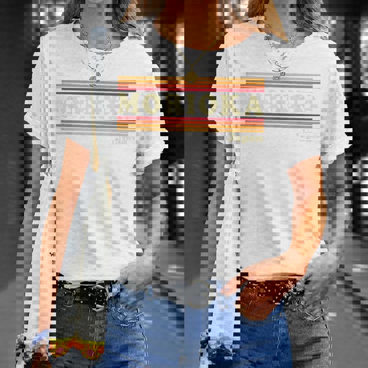 ヴィンテージ 80年代 盛岡 日本 レトロ グラフィック Tシャツ 彼女への贈り物