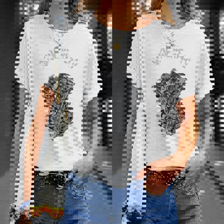 ヴィンテージ Hd オートバイtwin ショベルヘッド エンジン ドローイング バイカー 長袖tシャツ Tシャツ 彼女への贈り物