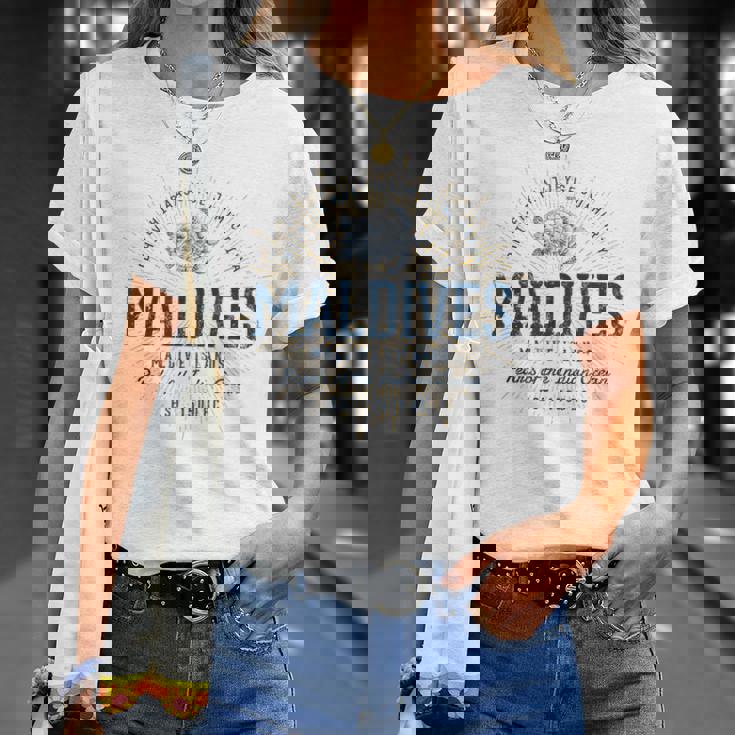 ヴィンテージ モルディブ レトロ Tシャツ 彼女への贈り物