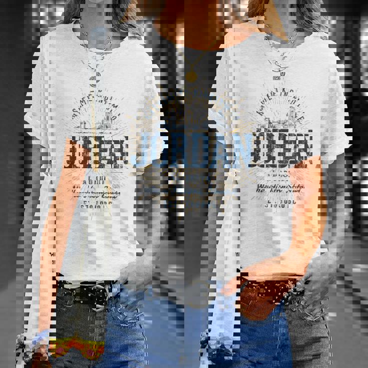 ヴィンテージ ヨルダン レトロ Tシャツ 彼女への贈り物