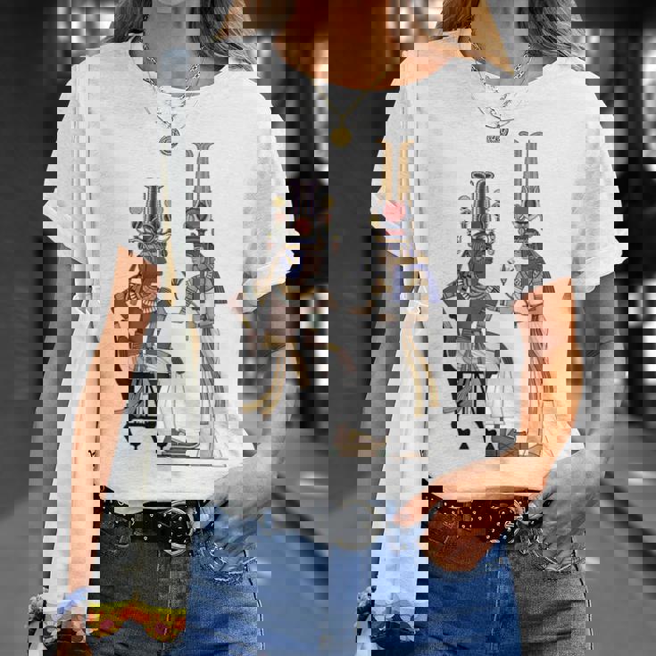 古代エジプトファラオ ツタンカーメン ツタンカーメン王 Tシャツ 彼女への贈り物