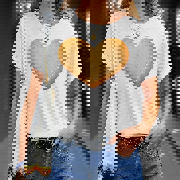 大きなハートのクッキー Tシャツ 彼女への贈り物