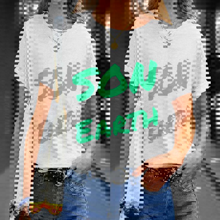 息子の男のための最高の息子の誕生日プレゼント Beston I Know On Earth Tシャツ 彼女への贈り物