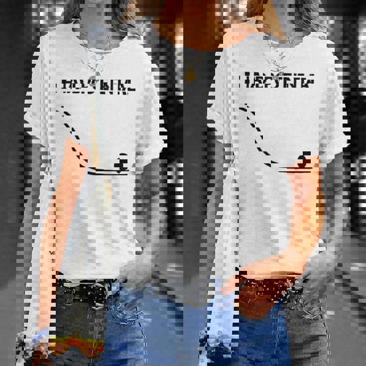 私には面白い物理学の可能性があった Tシャツ 彼女への贈り物