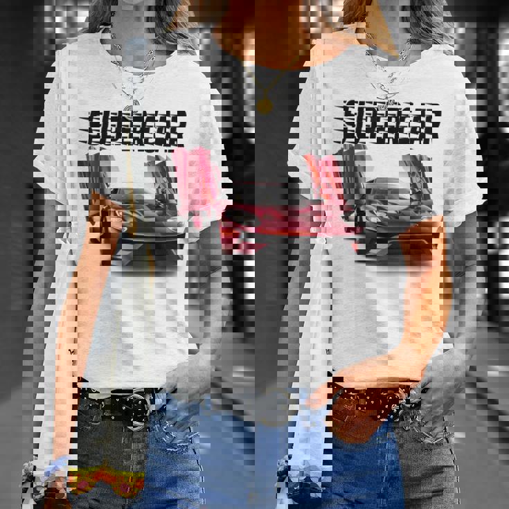 素敵なエキゾチックなスーtシャツ。スポーツカー愛好家に最適。 Tシャツ 彼女への贈り物