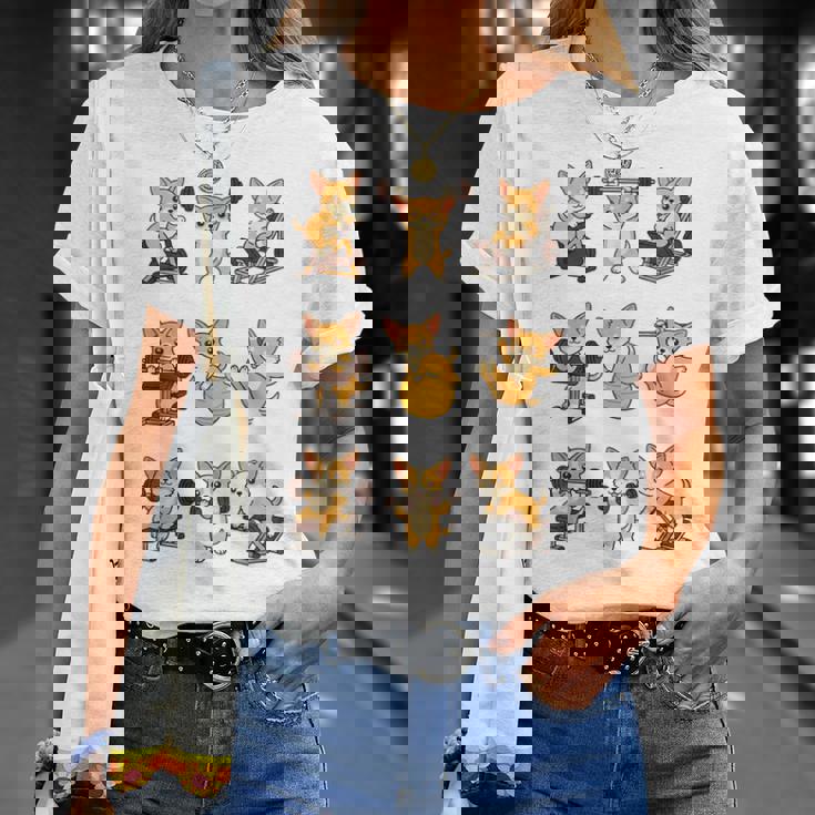 面白いtシャツ 犬 チワワ 筋トレ ジム イヌ グッズ かわいい おもしろtシャツ 面白い 服 ネタ 運動 Tシャツ 彼女への贈り物