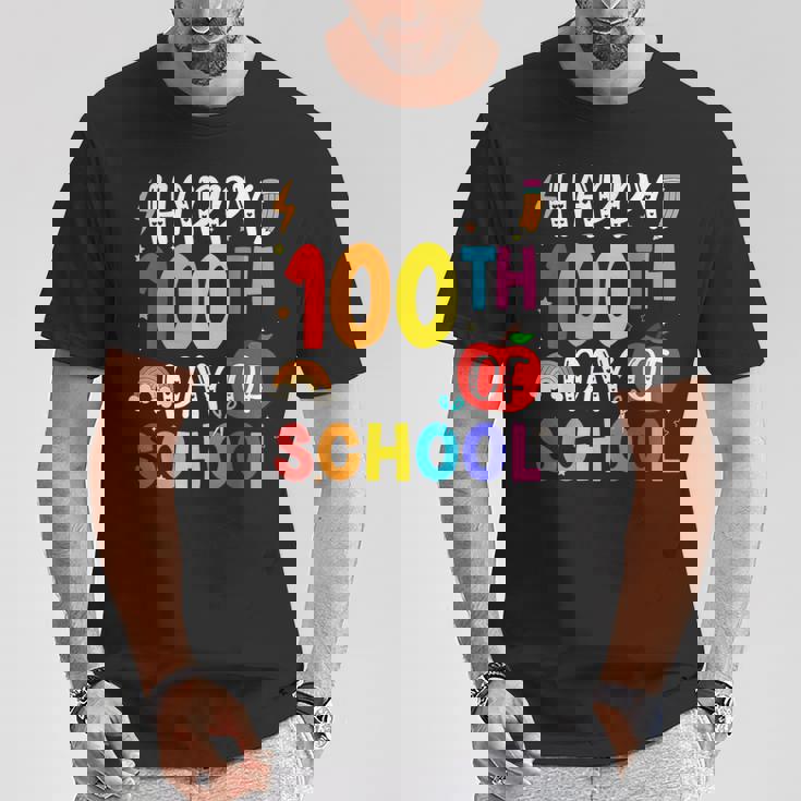 100th Day Of School Teachers Students 100 Days Of School T-Shirt Unique Gifts