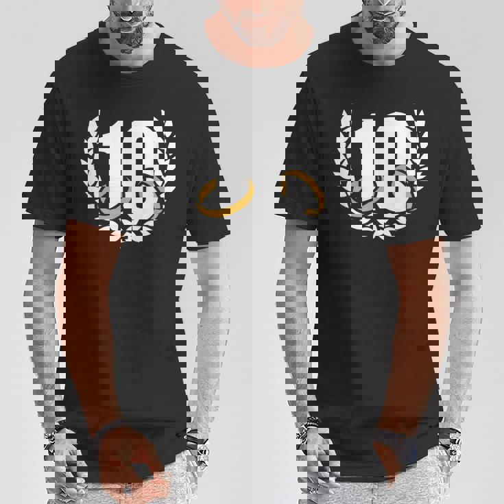 10年目10年目の結婚記念日リース Tシャツ 面白い贈り物