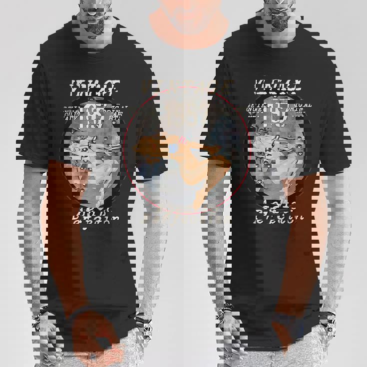 1957 ボンバーノーズアート ホットピンナップ 64歳の誕生日ギフト アンティーク調 Tシャツ 面白い贈り物