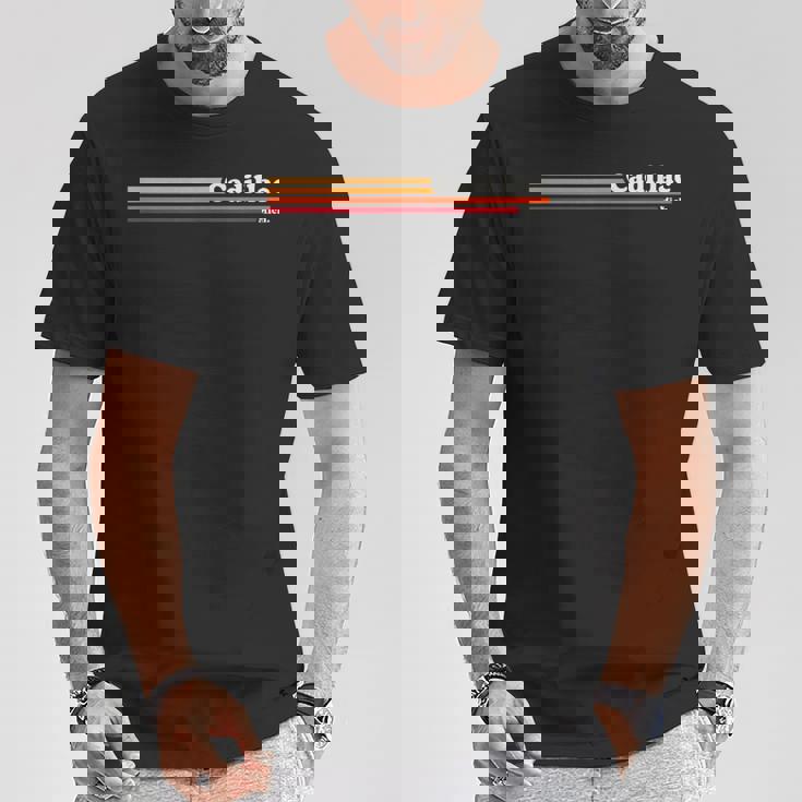 1980年代ヴィンテージグラフィックスタイルキャデラックミシガン。 Tシャツ 面白い贈り物