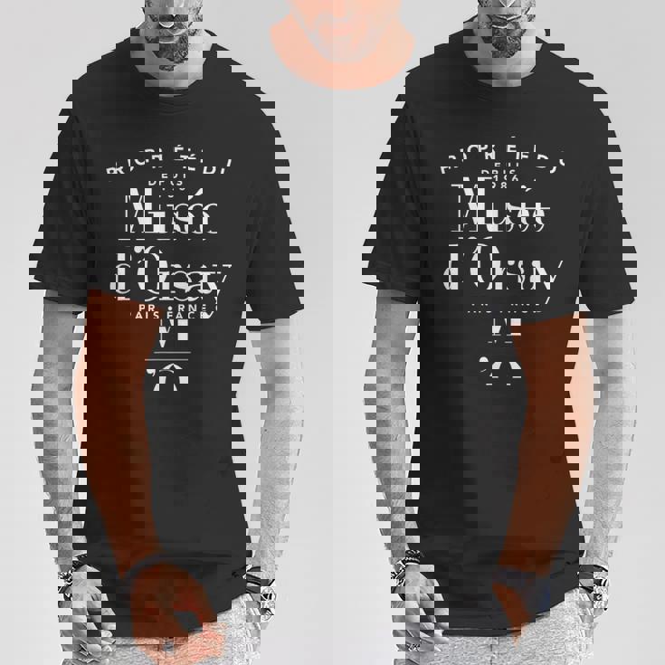 1986年創業、フランス・パリ・オルセー美術館の所有物。 Tシャツ 面白い贈り物