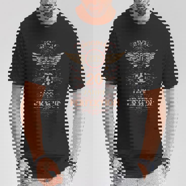 20 歳の誕生日の男性と女性への、 20 周年記念オリジナル 2005 年装飾のおもしろギフト Tシャツ 面白い贈り物